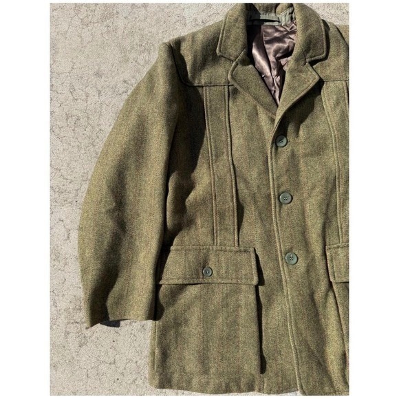 Holland Holland London Blazer Jacket Mens Medium Rifle Makers Tweed Vintage - Picture 3 of 8